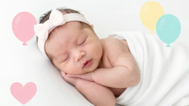 Cute Baby Born Announcement