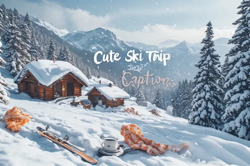 Cute Ski Trip Captions