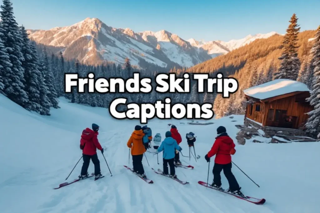 Friends Ski Trip Captions 