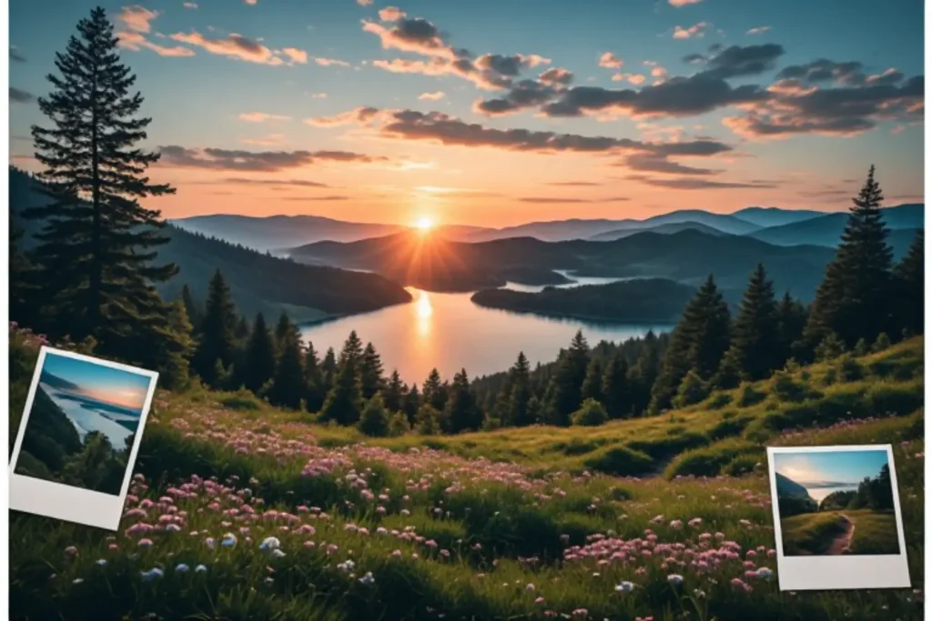 Nature & Sunset Photo Dump Captions