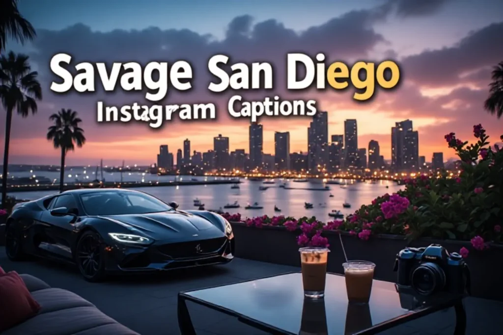 Savage San Diego Instagram Captions 