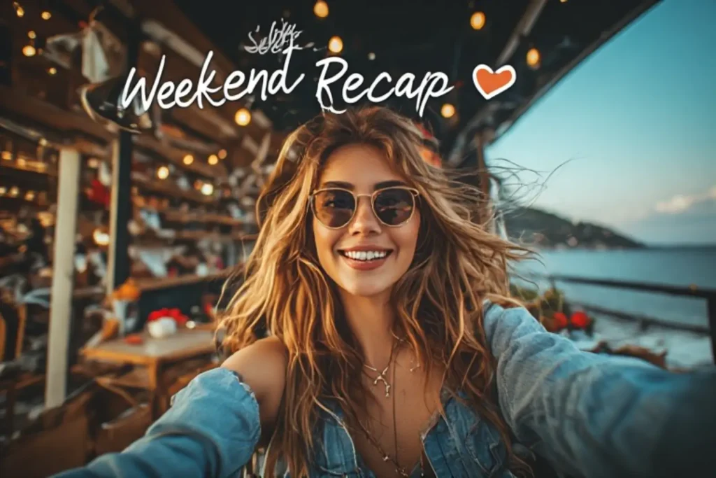 Selfie Weekend Recap Captions