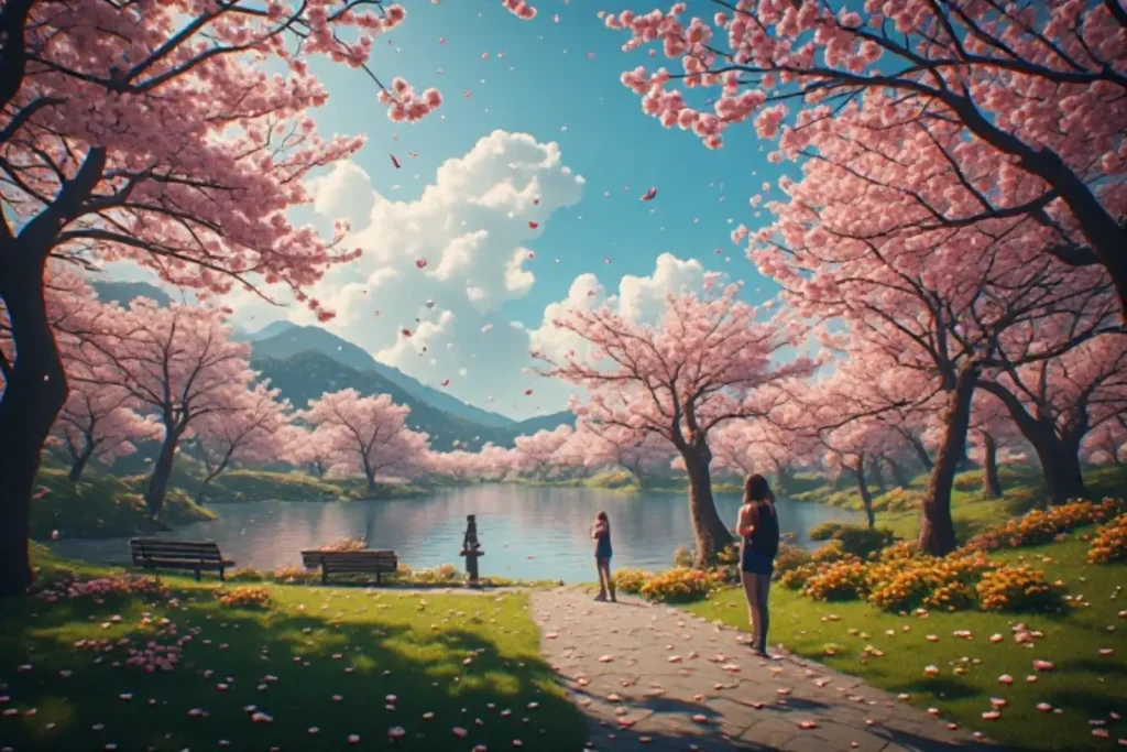 Short Cherry Blossom Instagram Captions
