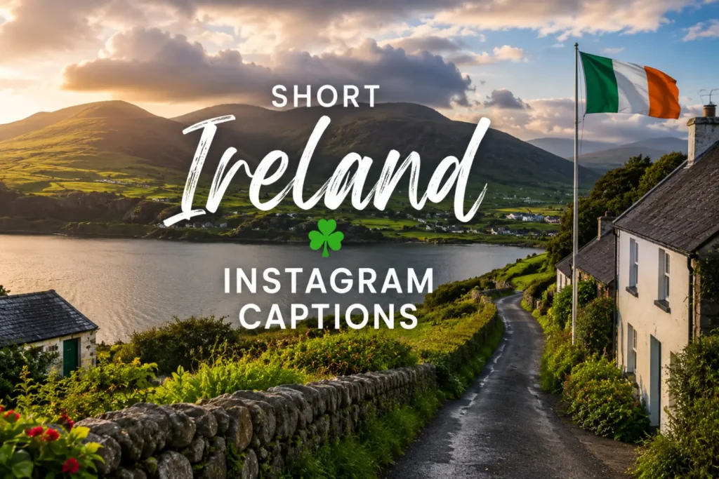 Short Ireland Instagram Captions
