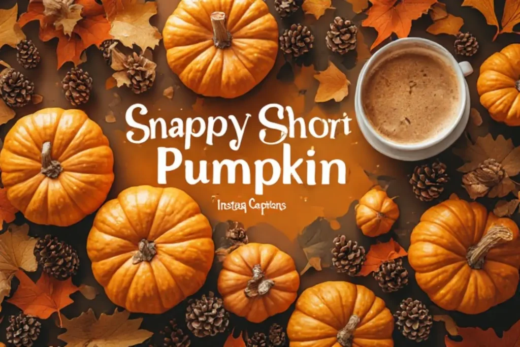 Snappy Short Pumpkin Instagram Captions 