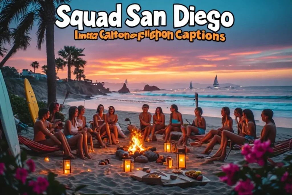 Squad San Diego Instagram Captions