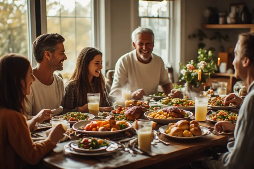 Sunday Dinner Captions 