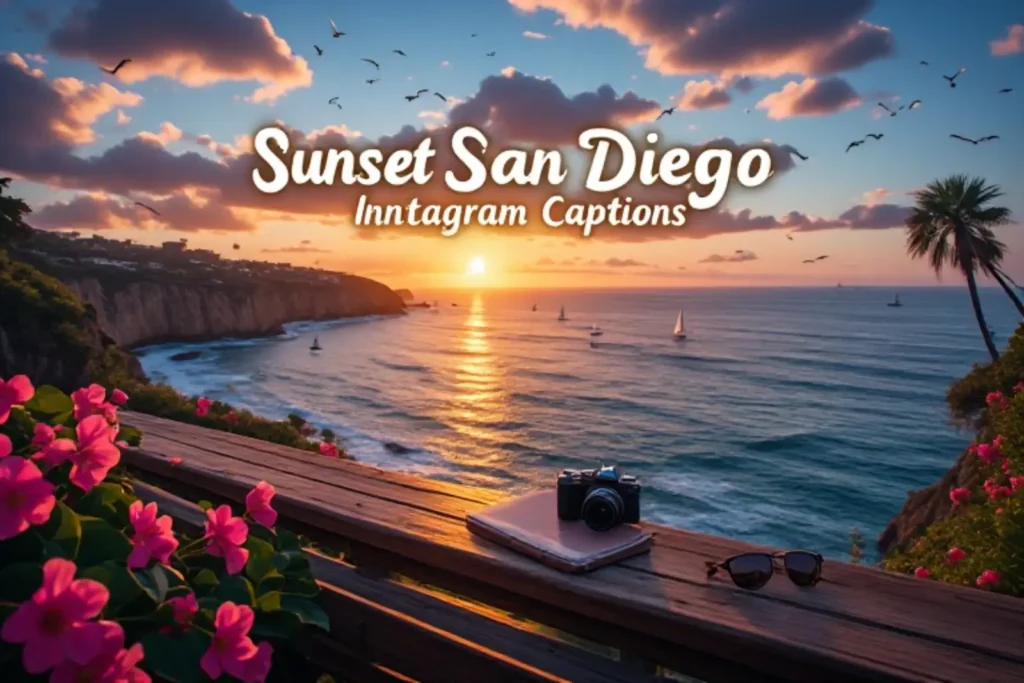 Sunset San Diego Instagram Captions