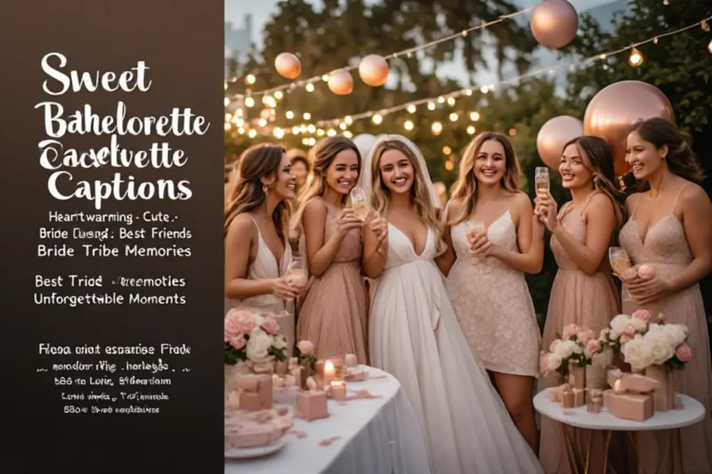 Sweet Bachelorette Party Captions