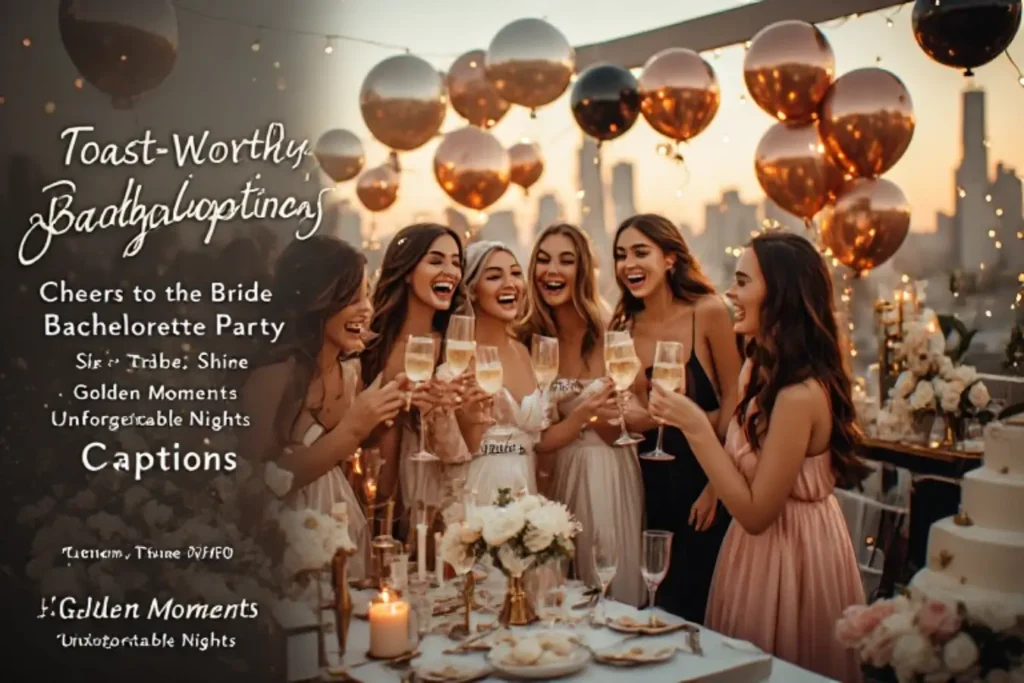Toast-Worthy Bachelorette Party Captions