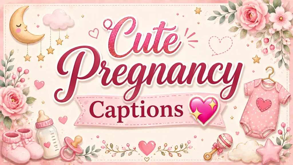 Cute Pregnancy Captions 💖