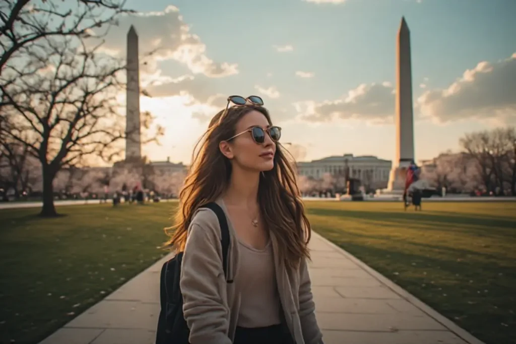 Aesthetic Washington DC Captions