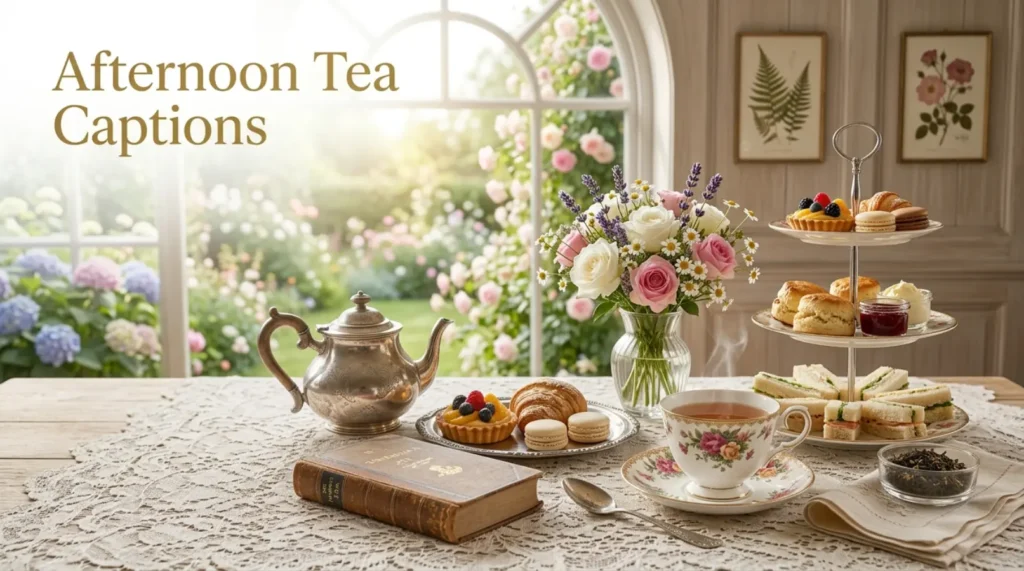 Afternoon Tea Captions