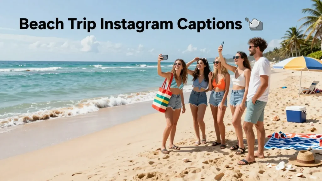 Beach Trip Instagram Captions 