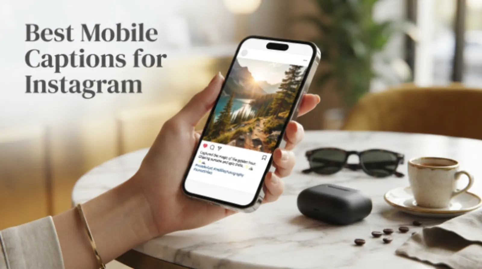 Best Mobile Captions for Instagram