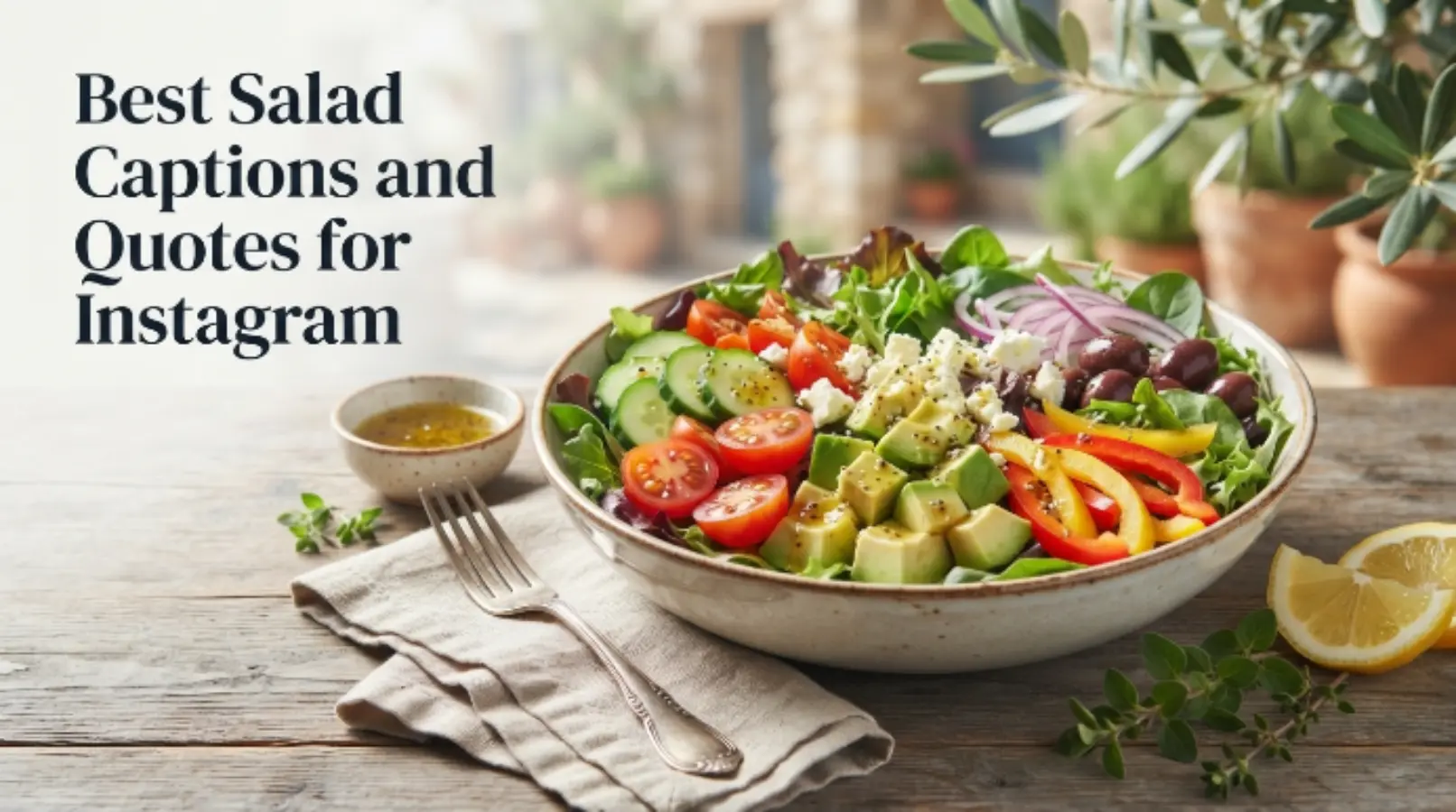 Best Salad Captions and Quotes for Instagram