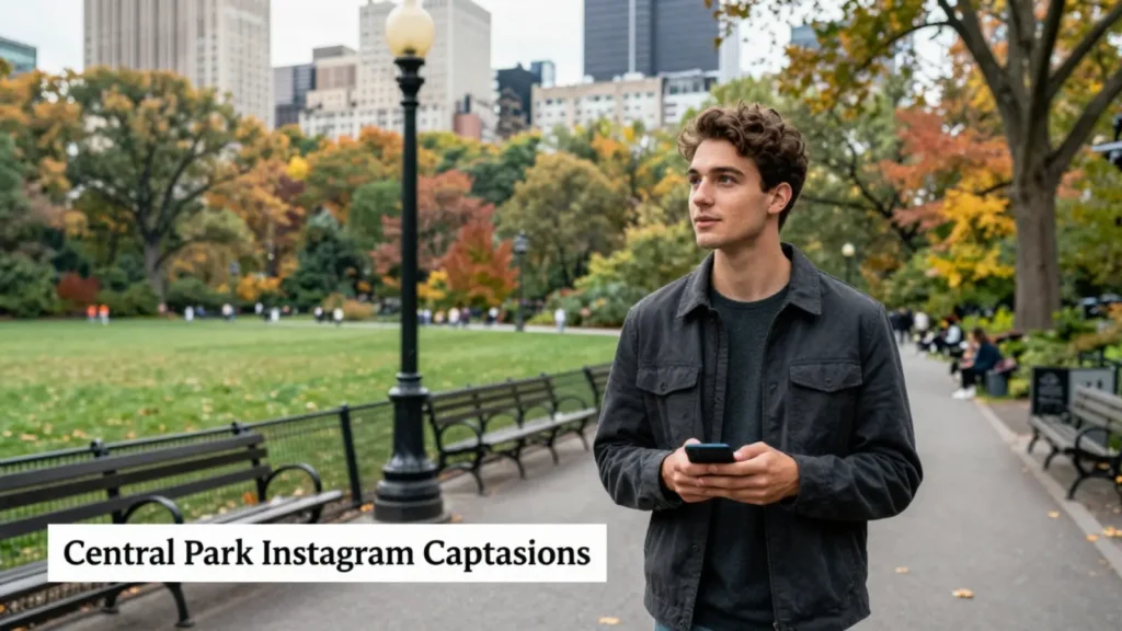 Central Park Instagram Captions 