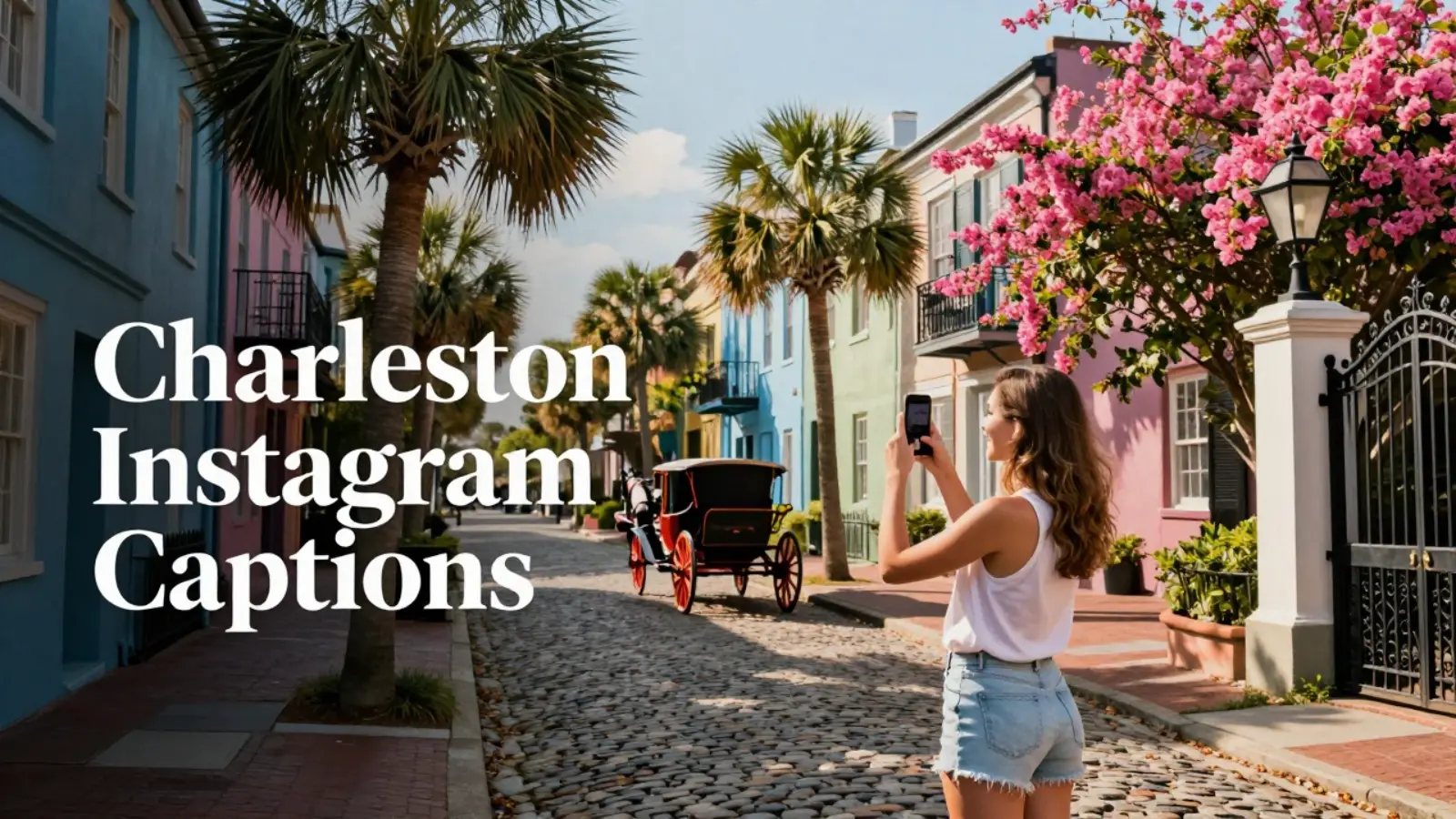 Charleston Instagram Captions