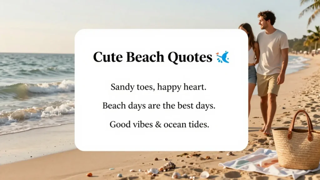 Cute Beach Quotes 