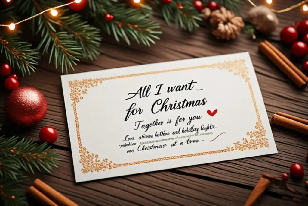 Cute Christmas Captions for Couples 💖
