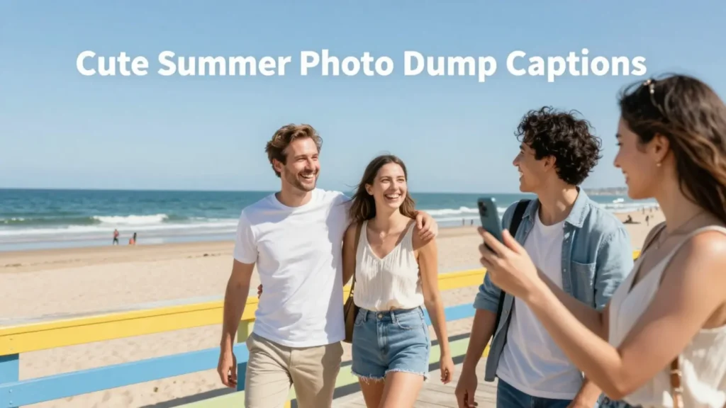 Cute Summer Photo Dump Captions