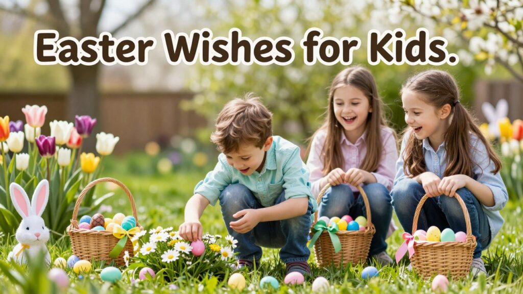 Easter Wishes for Kids