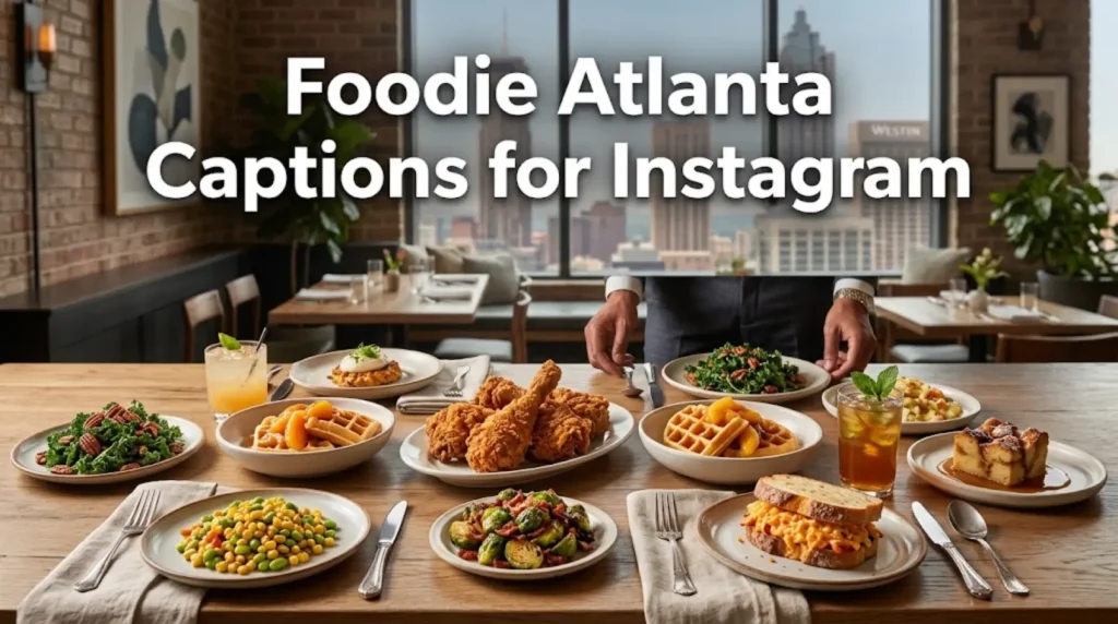 Foodie Atlanta Captions for Instagram