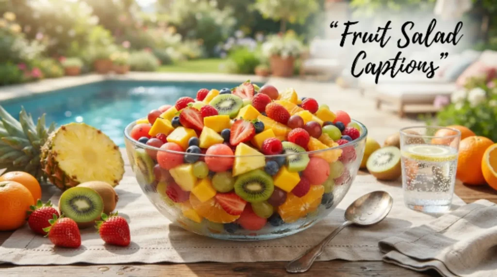 Fruit Salad Captions 