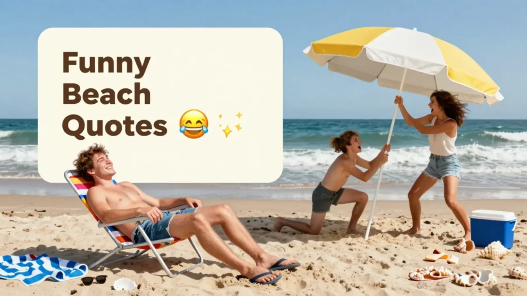 Funny Beach Quotes 