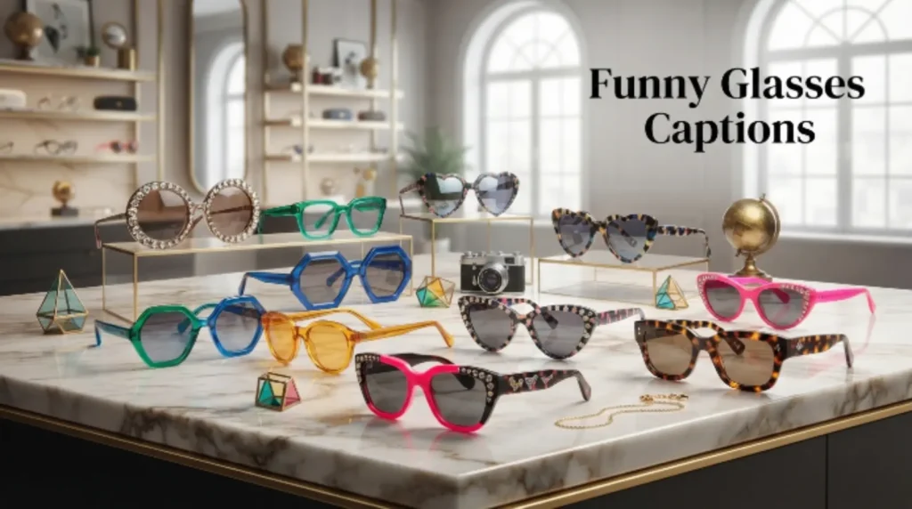 Funny Glasses Captions 