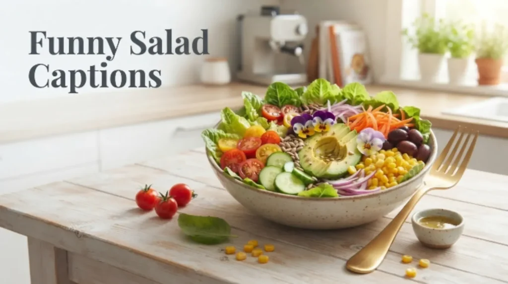 Funny Salad Captions