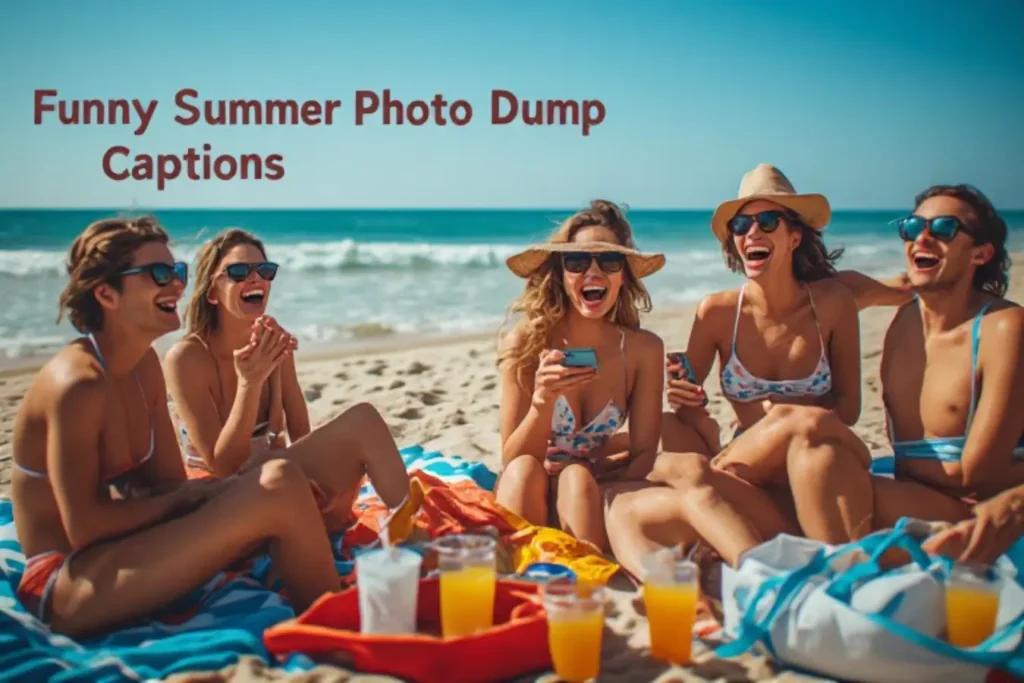 Funny Summer Photo Dump Captions