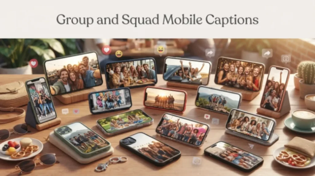 Group & Squad Mobile Captions