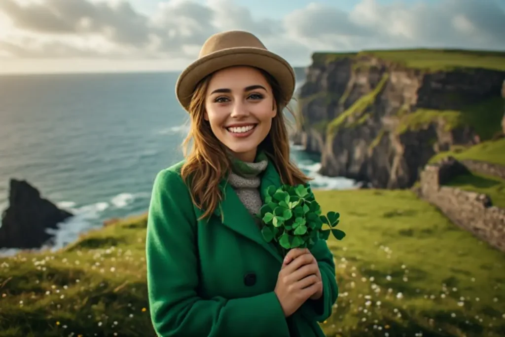 Irish Today, Awesome Tomorrow Captions for St. Patrick's Blessings 