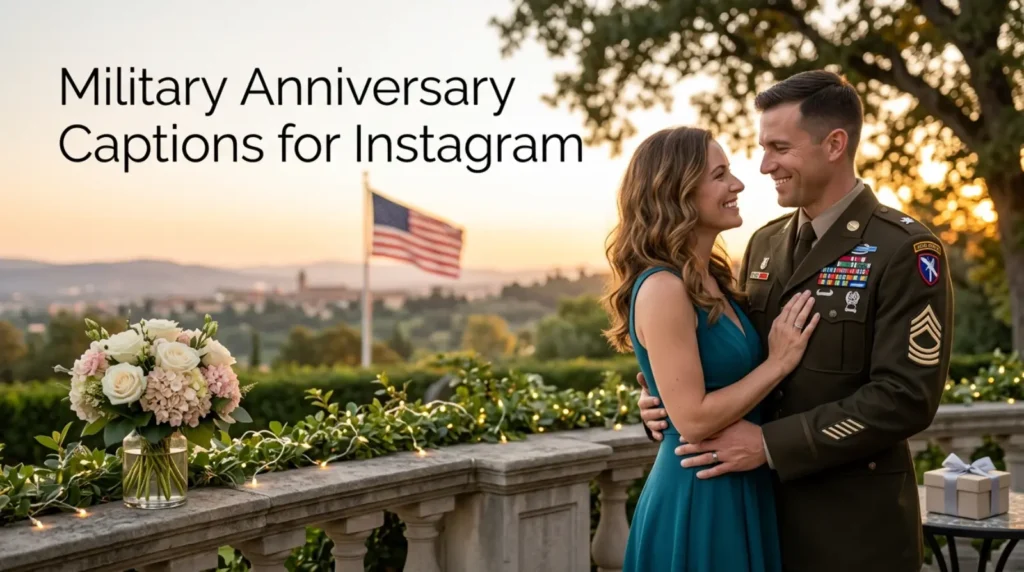 Military Anniversary Captions for Instagram 