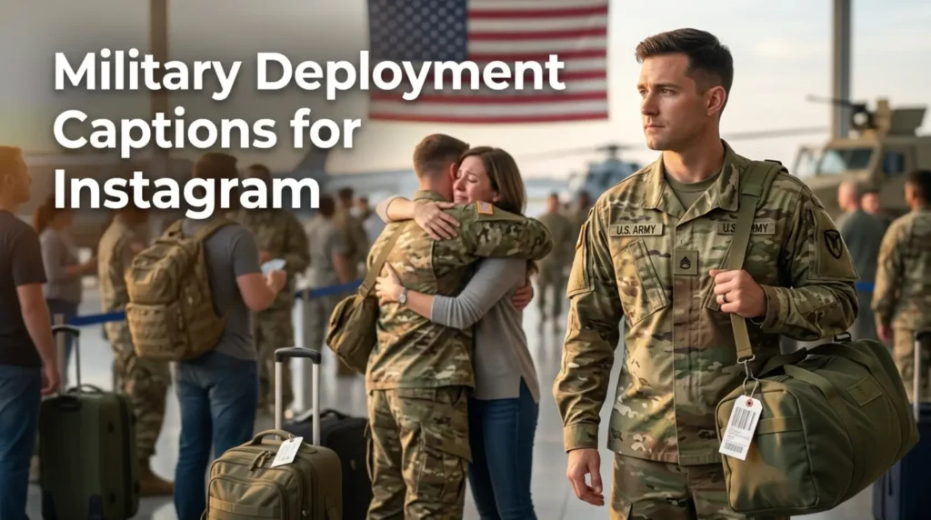 Military Deployment Captions for Instagram