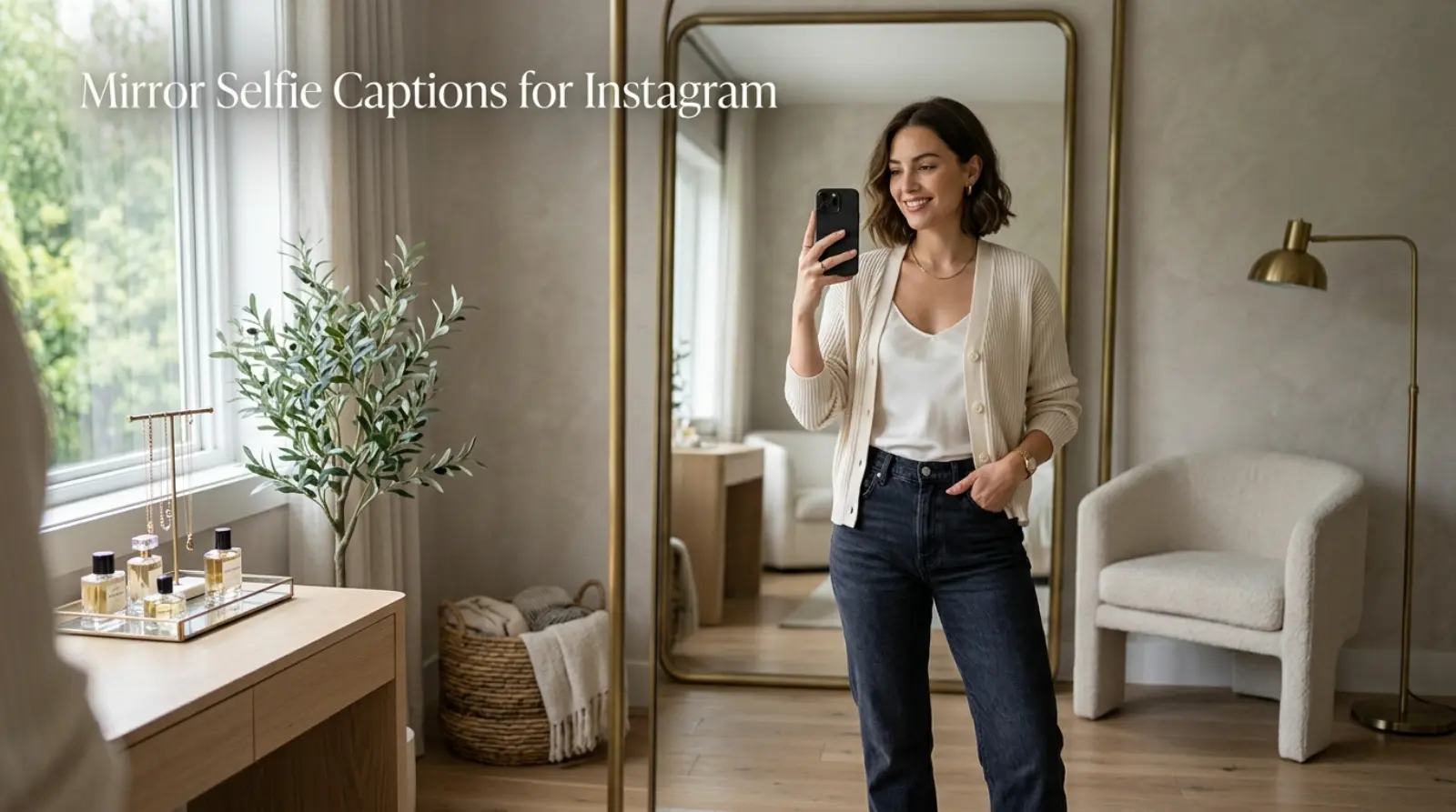 Mirror Selfie Captions for Instagram