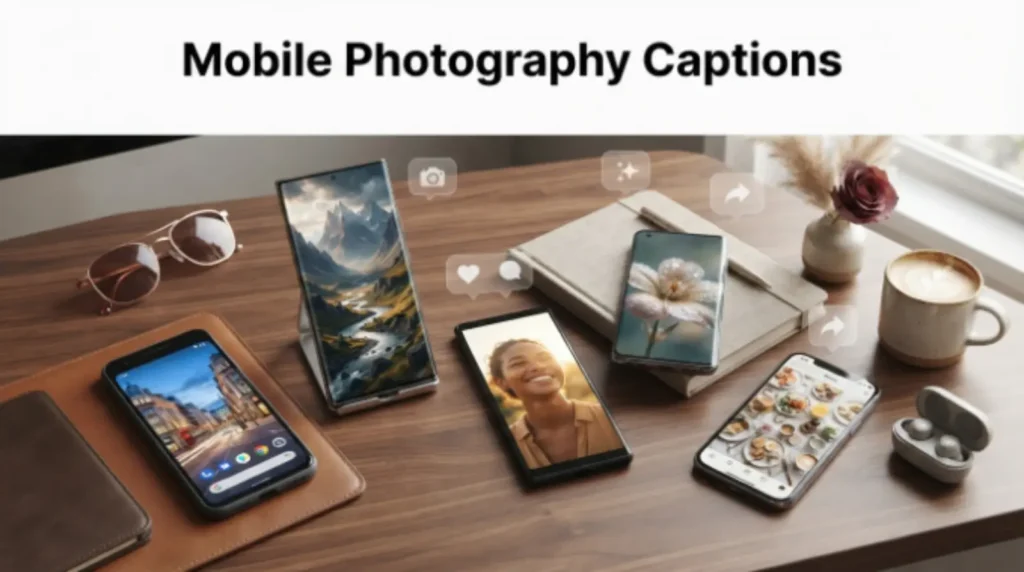 Mobile Photography Captions