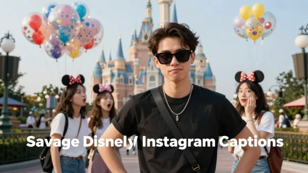Savage Disney World Instagram Captions