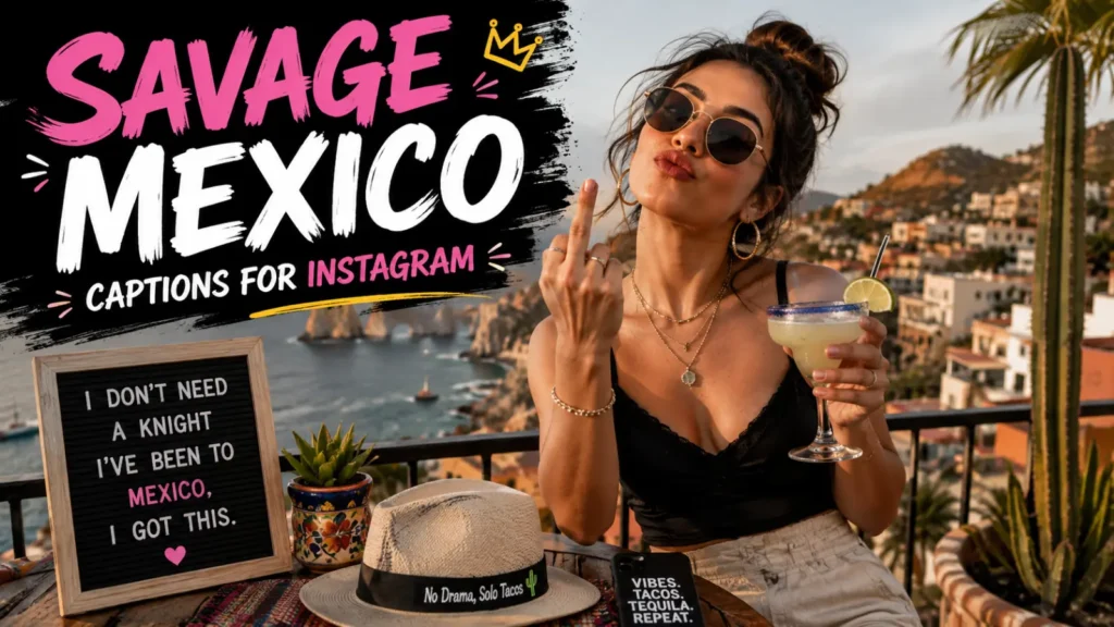 Savage Mexico Captions for Instagram 