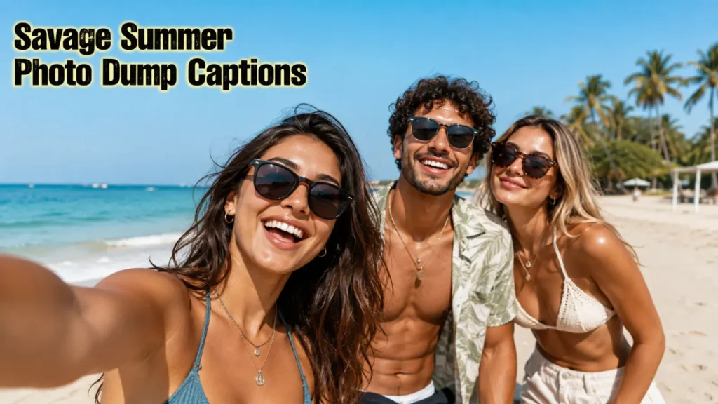 Amazing Summer Photo Dump Captions 