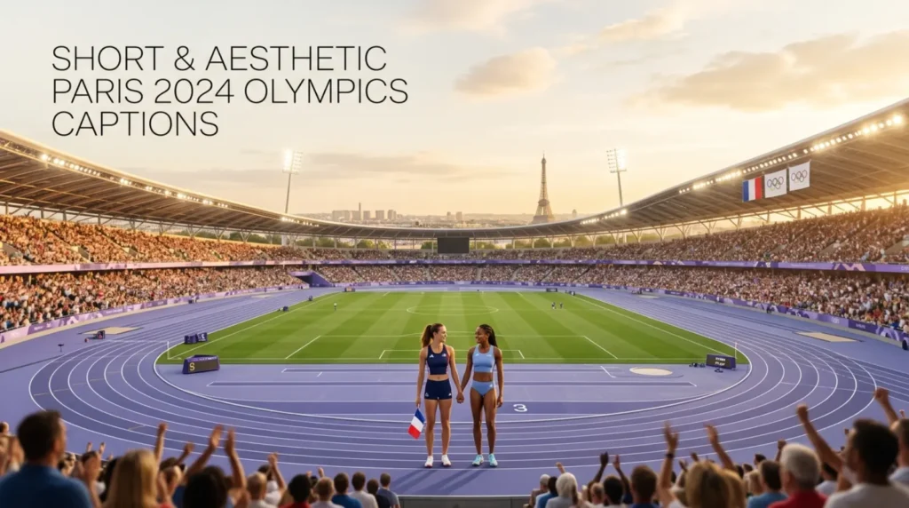 Short & Aesthetic Paris 2024 Olympics Captions