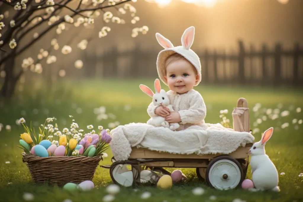 Sweet Baby's First Easter Captions