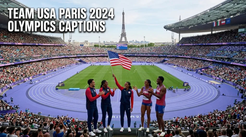 Team USA Paris 2024 Olympics Captions 🇺🇸