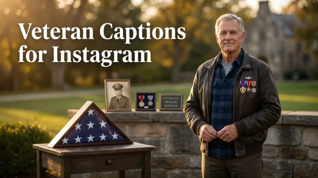 Veteran Captions for Instagram