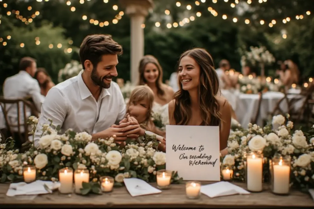 Heartfelt Wedding Welcome Party Invitation Wording