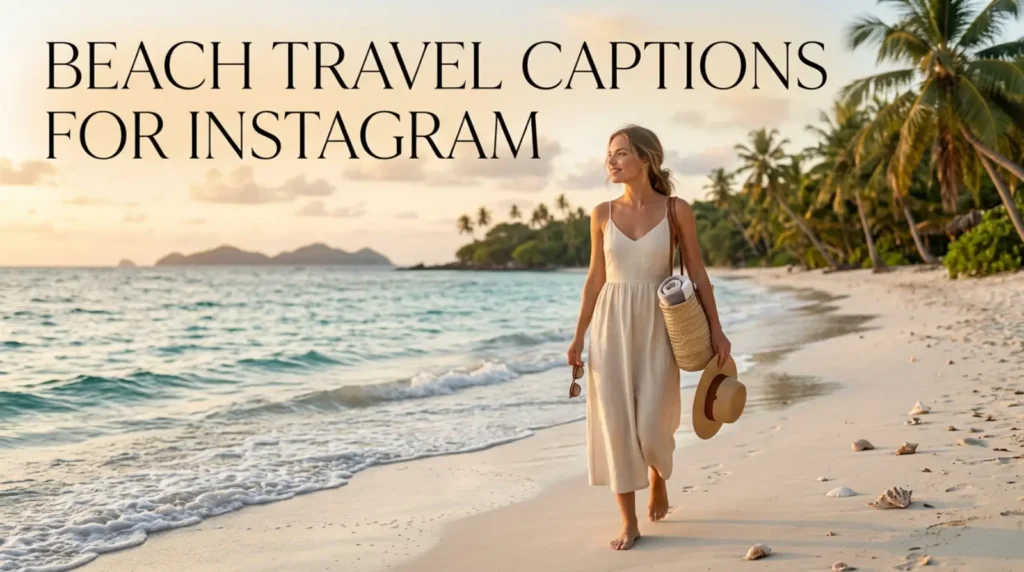 Beach Travel Captions for Instagram