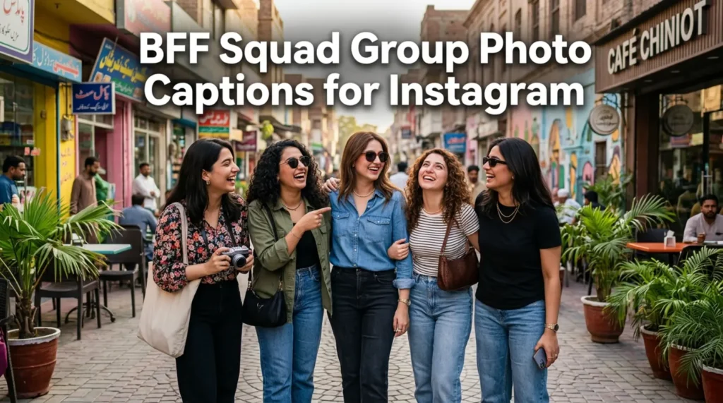 BFF Squad Group Photo Captions for Instagram