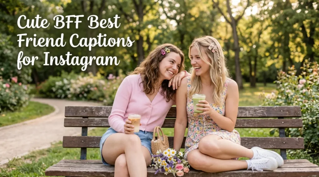 Cute BFF Best Friend Captions for Instagram 
