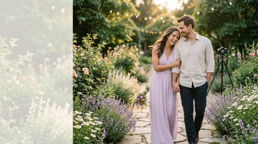 Cute Engagement Photoshoot Captions